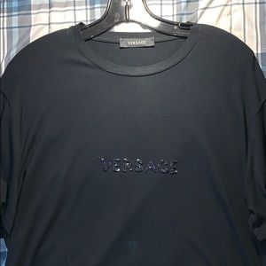 Authentic Versace Black Tee